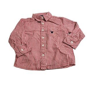 Company 81 longsleeve button-down gingham shirt 2T